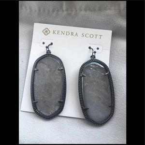 Kendra Scott Mirror Rock Crystal Danielle Earrings